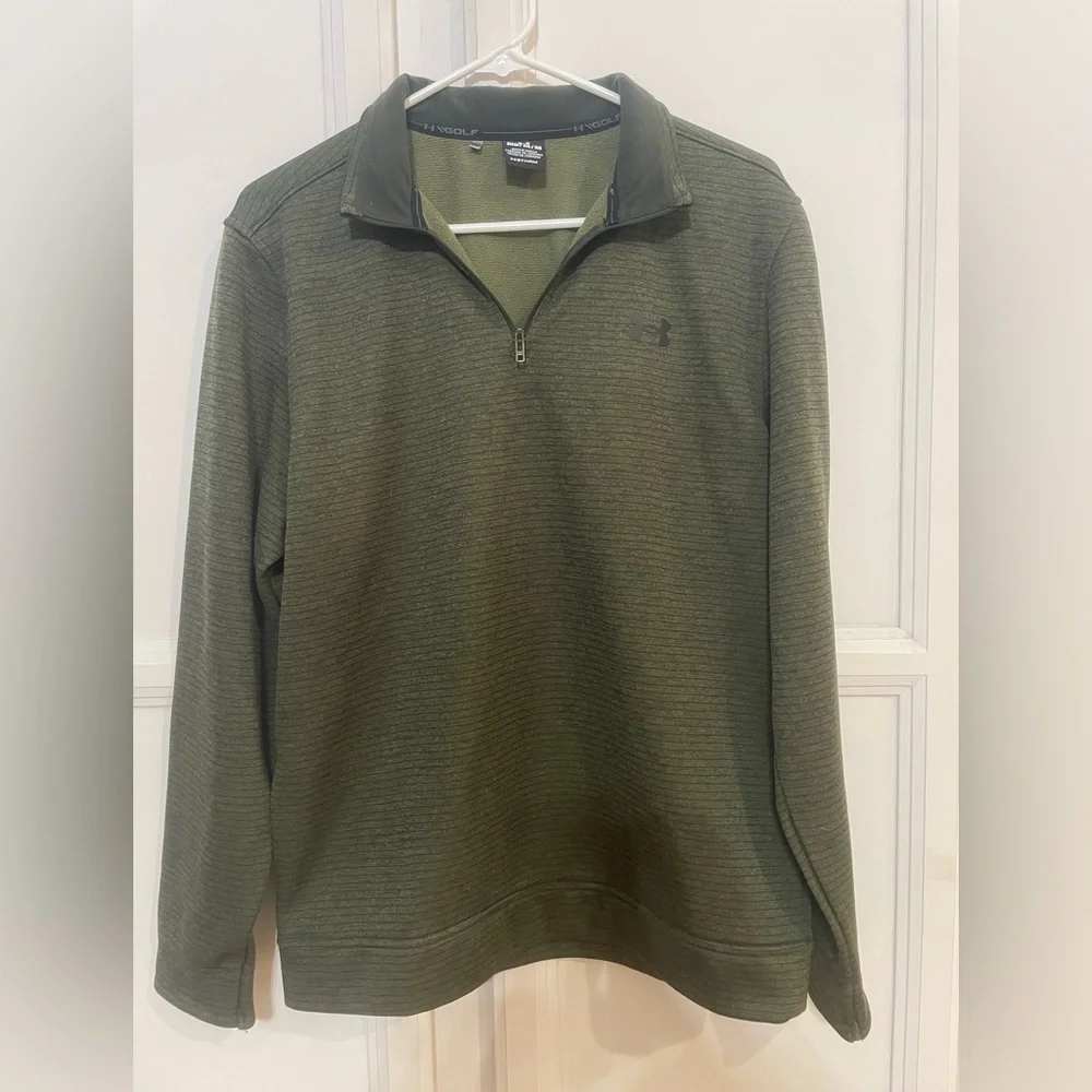 Men's‎ Under Armour Golf Storm Sweater Fleece Quarter-Zip Pullover M